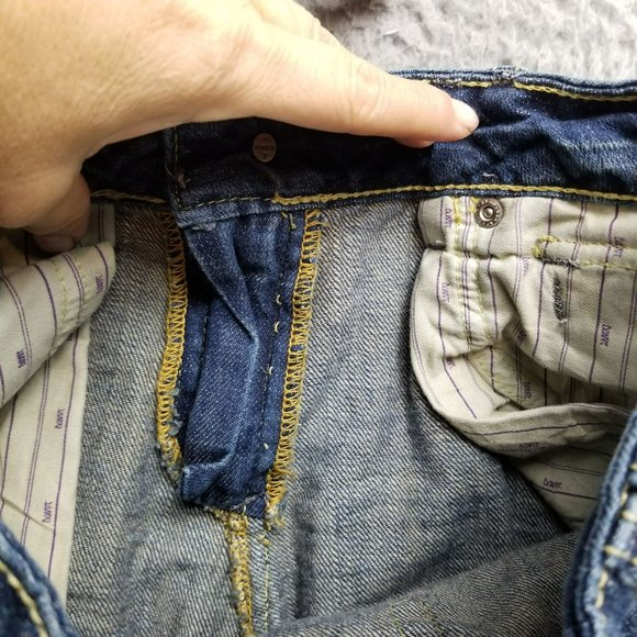 Duarte Jeans Womens 24 Tall Medium Wash Stretch Mid Rise Bootcut *Altered* - Picture 12 of 15